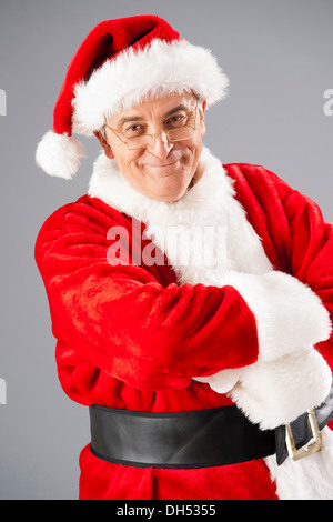 Smiling Santa Claus Stock Photo
