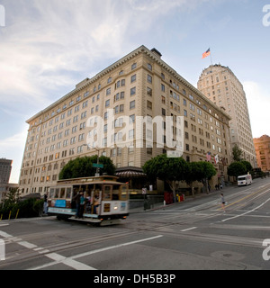 Cable Car, San Francisco, California, United States of America Stock Photo
