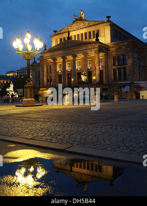 The Konzerthaus concert hall, Gendarmenmarkt square, Berlin Stock Photo