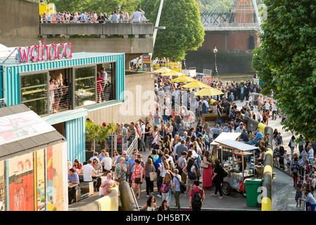 The South Bank, London, England, UK Stock Photo