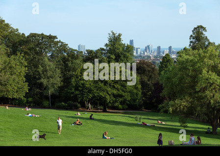 Waterlow Park, Highgate Village, London, England, UK Stock Photo