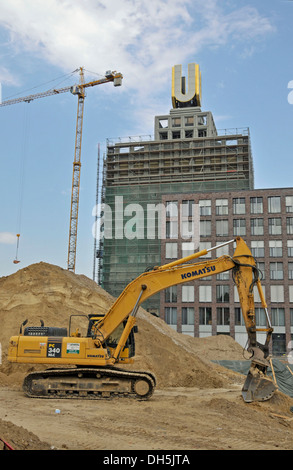 Renovation and conversion of the U-Turm tower into a center for arts and creativity, Dortmund, North Rhine-Westphalia Stock Photo