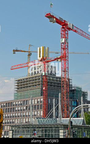 Renovation and conversion of the U-Turm tower into a center for arts and creativity, Dortmund, North Rhine-Westphalia Stock Photo