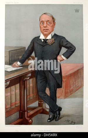 ARCHIBALD PRIMROSE, 5th Earl of Rosebery (1847-1929) in a Spy cartoon for Vanity Fair in 1901 Stock Photo
