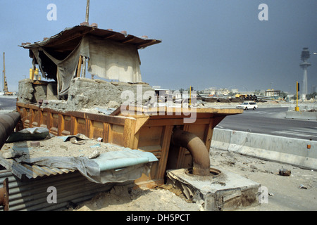 1990 1991 Gulf War Kuwait and Saudi Arabian airspace chart map Stock ...