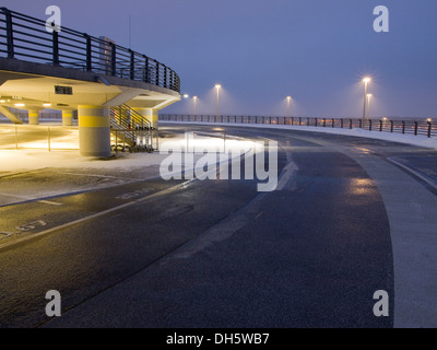 Parking block, Hamburg Stock Photo