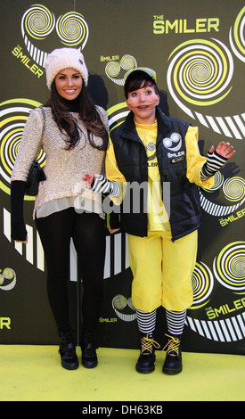 The Only Way Is Essex star Jessica Wright at the press preview night of Alton's Tower's rollercoaster, Stock Photo