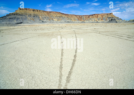 Factory Butte Special OHV, Off Highway Vehicle Area, Utah, United States Stock Photo