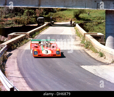 Photo Ancienne – Arturo Merzario Ferrari 312PB – Targa Florio 1972 – Victoire