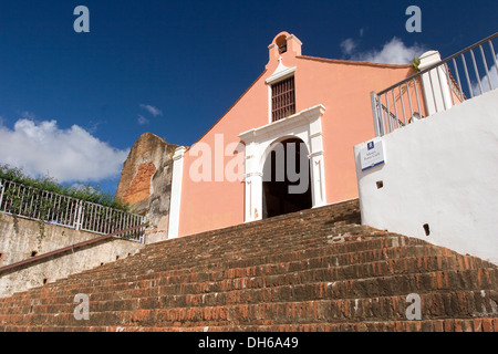 Porta Coeli Church (1607) (Museum of Religious Art), San German, Puerto Rico Stock Photo