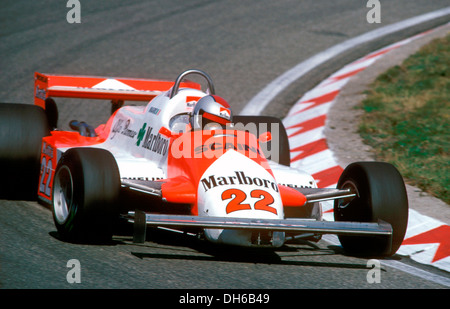 Mario Andretti In An Alfa Romeo 179. Retired Due To Accident At First ...