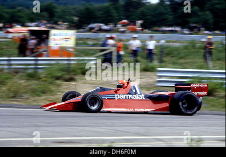 Niki Lauda driving a Brabham BT46 Fan car in the Swedish GP, Scandinavian  Raceway, Sweden 1978 Stock Photo - Alamy