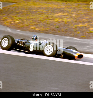 Graham Hill in BRM P261 chassis number 6 - hence 2616, at Karussel corner, in the German Grand Prix, Germany 1 Aug 1965. Stock Photo