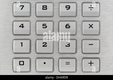 Calculator keypad Stock Photo