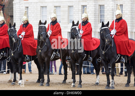 Household Calvary at Horse guards Parade London England Stock Photo