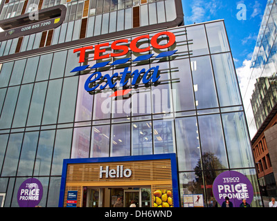 Tesco Extra Store, Woolwich, London, England, United Kingdom Stock Photo