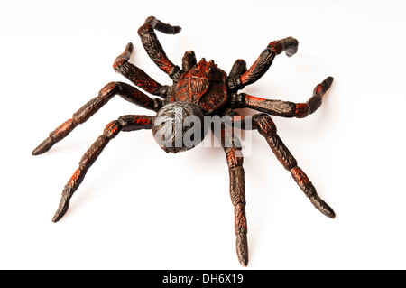 rubber spider toy for Halloween tricks Stock Photo