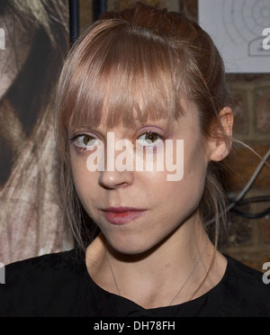 Antonia Campbell-Hughes Premiere of 'The Other Side of Sleep' held at IFI - Arrivals Dublin Ireland - 15.03.12 Stock Photo