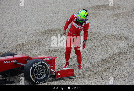 Felipe Massa Ferrari F1 Team n mula One Grand Prix - Practice Melbourne  - 16.03.12 Stock Photo