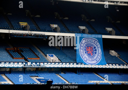 Director's Box And Rangers Flag Rangers Football Club - Ibrox Stadium ...