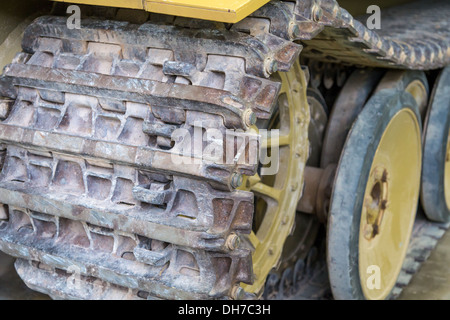 Tank tracks Stock Photo