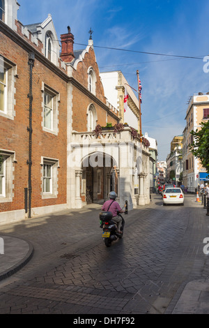 THE CONVENT OR GOVERNORS RESIDENCE GIBRALTAR Stock Photo