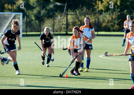 University sport, ladies hockey Stock Photo