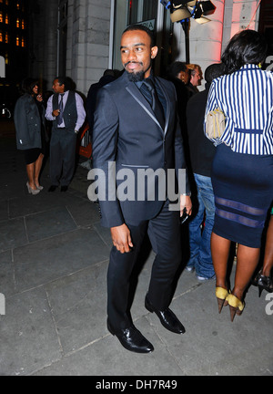 Chucky Venn Launch Party for OK! Magazine: Nigeria - Arrivals and Departures London England - 19.03.12 Stock Photo