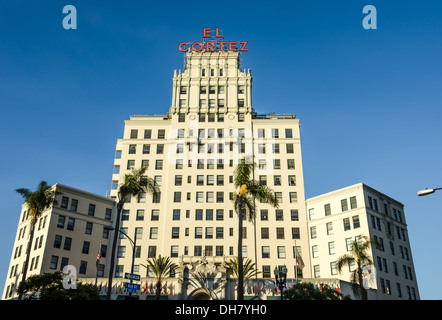 El Cortez Hotel.  Located in Downtown San Diego. San Diego, California, United States. Stock Photo