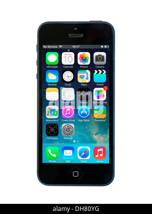 iPhone 5 smartphone Stock Photo