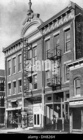 New Plainfield Theatre, Plainfield, NJ, circa 1906 Stock Photo