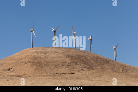Wind farm - California USA Stock Photo