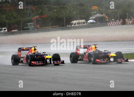 Atmosphere Malaysian mula One Grand Prix at Sepang Circuit - Race Kuala Lumpur Malaysia - 25.03.12 Stock Photo