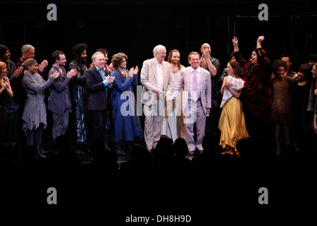 Tom Hewitt Andrew Lloyd Webber Josh Young Tim Rice Paul Nolan Des McAnuff Lee Siegel Chilina Kennedy Bruce Dow and cast Stock Photo