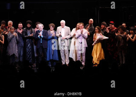 Tom Hewitt Andrew Lloyd Webber Josh Young Tim Rice Paul Nolan Des McAnuff Lee Siegel Chilina Kennedy Bruce Dow and cast Stock Photo