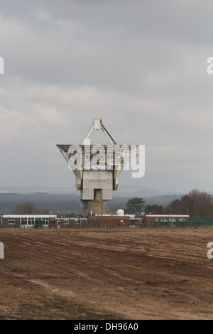 Chilbolton Advanced Meteorological Radar (CAMRa), Hampshire, UK - Chilbolton Facility for Atmospheric and Radio Research (CFARR) Stock Photo
