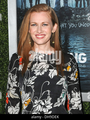 Mireille Enos 'The Killing' special premiere screening at ArcLight Cinema Hollywood Los Angeles California - 26.03.12 Stock Photo