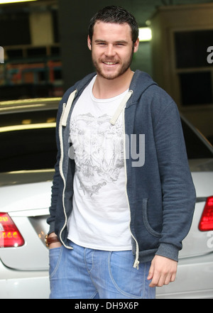 Danny Miller at the ITV studios London, England - 05.04.12 Stock Photo