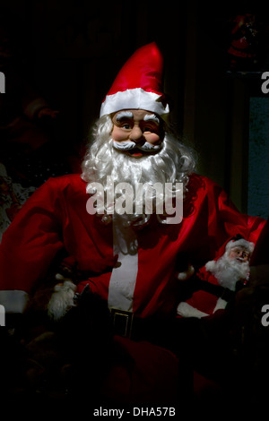 Smiling Santa Claus doll Stock Photo