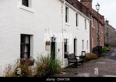 The Birthplace of JM Barrie, Kirriemuir, Scotland. JM Barie is the creator of Peter Pan. Stock Photo