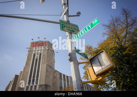 The Sears Roebuck and Co. store in Flatbush in Brooklyn in New York Stock Photo