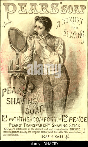 A Victorian advertisement for Pear's Soap Stock Photo, Royalty Free ...