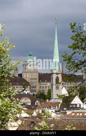 Zurich, Switzerland: Old city center Stock Photo