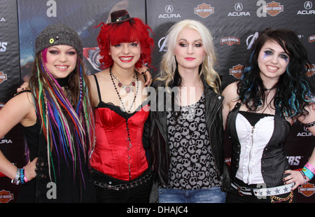 Cherri Bomb World Premiere of 'The Avengers' at El Capitan Theatre - Arrivals Hollywood California - 11.04.12 Stock Photo