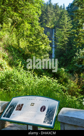 Latourell Falls, Columbia River Gorge, Oregon, USA Stock Photo