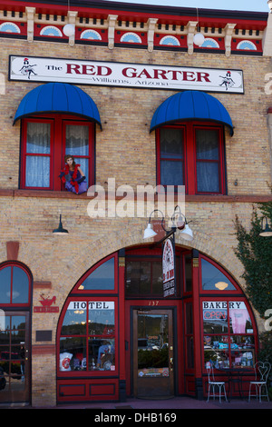 Along Route 66 in Williams, Arizona. Stock Photo