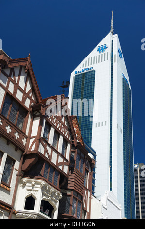 BankWest tower in Downtown Perth. Bankwest tower is a 52 storey office building in Perth Western Australia. Completed in 1988 Stock Photo