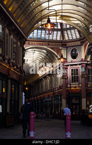 Leadenhall Market, London, UK Stock Photo