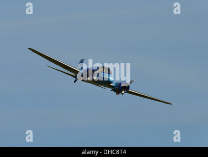 Avro Nineteen Anson from the Shuttleworth collection.October flying day 2013.Biggleswade Stock Photo