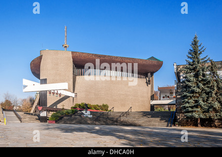 The church Arka Pana (Lord’s Ark) in Nowa Huta, Cracow, Poland Stock Photo